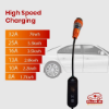 Picture of Type 2 EV portable Adjustable charger Single PHASE 32A In Carry bag BYD MG TESLA
