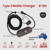 Picture of EV Charger Type 2 5M 16A Type 2 Portable EV Charging Cable AU Plug Adjustable