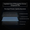 Picture of AU BYD SEAL CLEAR Tempered Glass Screen Protector (15.6" & 10.25")