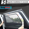Picture of Magnetic Sun Shades For Ford mustang mach-e CGW 21+ Front Back Windows Sun Blind