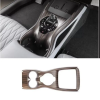 Picture of Wood Grain Car Gear Shift Box Panel Cover Trim For BYD SEAL EV 2023 2024 2025
