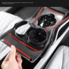 Picture of Wood Grain Car Gear Shift Box Panel Cover Trim For BYD SEAL EV 2023 2024 2025
