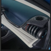 Picture of Carbon Fiber Center Console Air Outlet Cover Trim For BYD ATTO 3 2022 2023 2024