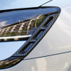 Picture of Carbon Fiber 2X Front Headlight Decorative Cover Trim For BYD SEAL EV 2023 2024