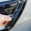 Picture of Carbon Fiber 2X Front Headlight Decorative Cover Trim For BYD SEAL EV 2023 2024
