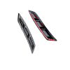 Picture of Carbon Fiber 2X Front Headlight Decorative Cover Trim For BYD SEAL EV 2023 2024