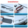 Picture of Carbon Fiber Front Grille Logo Emble Cover Trim For BYD SEAL EV 2023 2024 2025