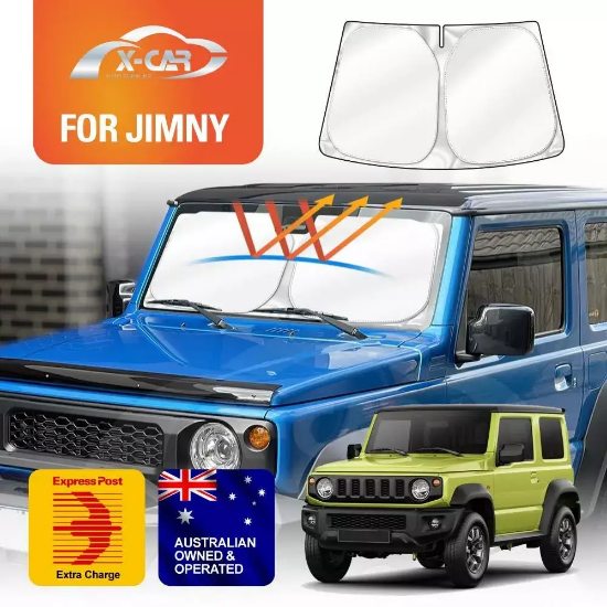 Picture of WindScreen Sun Shade for Suzuki Jimny 3-Door 18-25 Car WindShield Visor Foldable