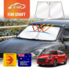 Picture of Car Windshield Sun Shade for Suzuki Swift 2017-2024 Foldable UV Block Visor