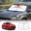 Picture of Car Windshield Sun Shade for Suzuki Swift 2017-2024 Foldable UV Block Visor