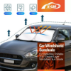 Picture of Car Windshield Sun Shade for Suzuki Swift 2017-2024 Foldable UV Block Visor