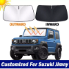 Picture of New ThickFoldable Windshield Sun Shade for Suzuki Jimny 2019-2024 UV Block Visor