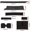 Picture of Rubber Gate Slot Pad Non-slip Cup Mats Accessories fits 2019-2023 Suzuki Jimny