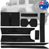 Picture of For Suzuki Jimny Non-slip Gate Slot Mat Cup Holder Pad Door Groove Mats Rubber