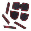 Picture of 12pc Non-Slip Door Gate Slot Pad Cup Holder Mat Accessories Fit For SUZUKI SWIFT
