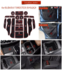 Picture of Gate Slot Mats For Subaru Forester SK 2019-21 Non-Slip Interior Cup Holder Pads
