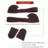 Picture of Gate Slot Mat for Mitsubishi Triton L200 2015~20 Cab 4DR Non-slip Cup Holder Pad