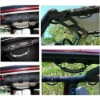 Picture of 4pcs Black Roll Grab Handles Bar Off Road Accessories Fit Jeep Wrangler JL JK TJ