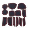 Picture of 1Set Inner Door Mat Gate Slot Pad Cup Mat Holder Fit For Suzuki Vitara 15-18 xh
