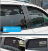 Picture of Sun Shade Magnetic Car Sun Blind Mesh Rear Port Window for Suzuki Jimny 18-25