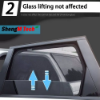 Picture of Magnetic Sun Shades For Mazda CX-5 KF 17+ Front Rear Port Back Windows Sun Blind