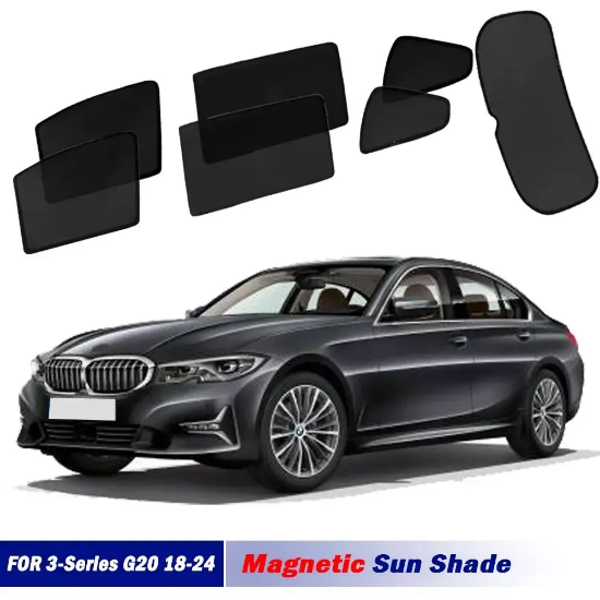 Picture of Magnetic Sun Shades For BMW 3-Series G20 18-24 Front Port Back Windows Sun Blind