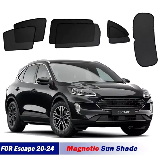 Picture of Magnetic Sun Shades For Ford Escape 20-24 Front Rear Port Back Windows Sun Blind