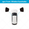 Picture of Magnetic Car Window Sun Blind Shade Mesh for Mazda CX-8 CX8 2018-2023 Sunshade