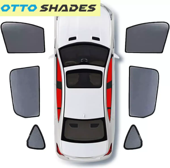 Picture of Sun Shade Magnetic Car Sun Blind Mesh Rear Port Window for Mazda CX-3 2015-24