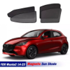 Picture of New Magnetic Sun Shades for Mazda 2 DJ 14-24 Car Front Rear Back Window Mesh