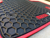 Picture of Waterproof Rubber Floor Mats Tailor Made for Mazda 3 Hatch Sedan 2014 - 2019 Red