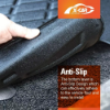 Picture of All Weather Floor Mats Boot Liner Carpet for MG 3 MG3 2016-24 Cargo Trunk Mat